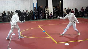 affondo di scherma gara natale 2017