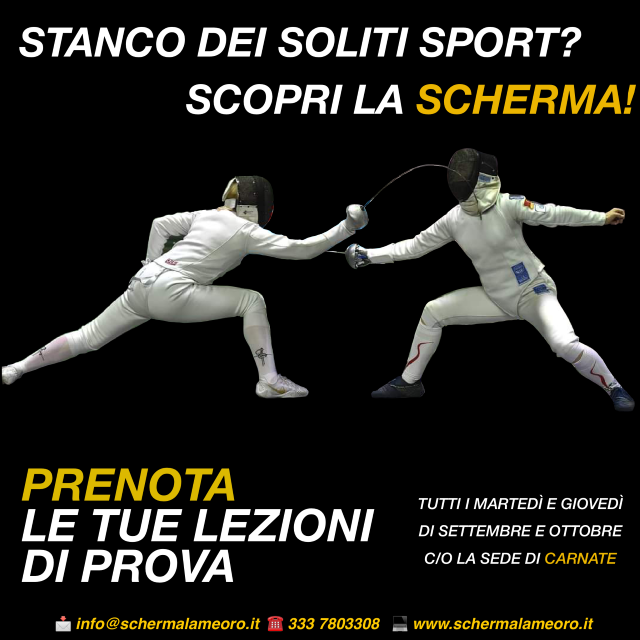 Scherma brianza 2023