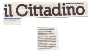 il cittadino giovedi 11 gennaio 2018 scherma lameoro lesbo si arrende alla seconda diretta
