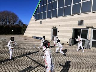 Riscaldamento scherma torneo brembate 320x240