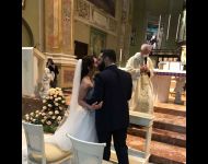 il bacio degli sposi i due maestri di scherma della brianza