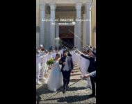 Il picchetto degli allievi di scherma